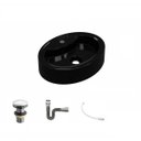 Ver imagem 2 de Kit Cuba Ov43 com Válvula Click 1 Polegada G e Sifão Cromado e Flexível Compace