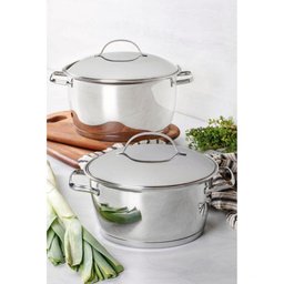 Caçarola Funda Tramontina Allegra em Aço Inox com Fundo Triplo 20 Cm 3,1 L Tramontina - 5