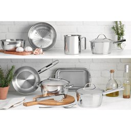 Caçarola Funda Tramontina Allegra em Aço Inox com Fundo Triplo 20 Cm 3,1 L Tramontina - 7