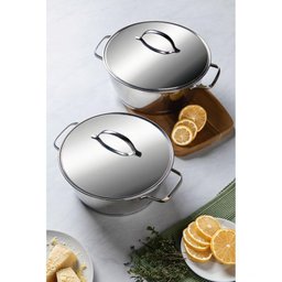 Caçarola Funda Tramontina Allegra em Aço Inox com Fundo Triplo 20 Cm 3,1 L Tramontina - 2