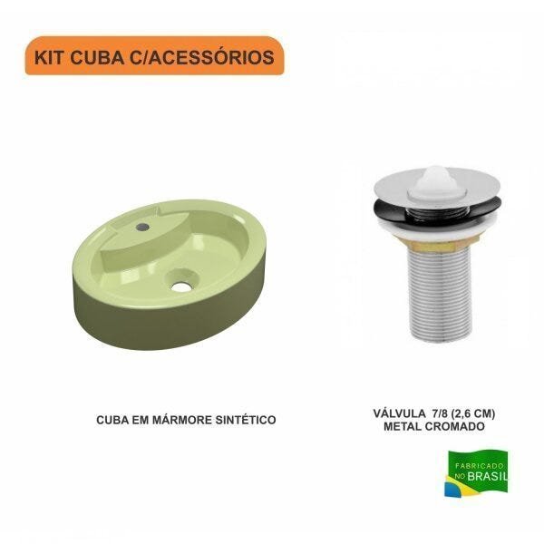 Kit Cuba OV43 com Válvula Metal 1 Polegada Compace - 3