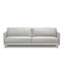 Ver imagem 6 de Sofá Decorativo Anthony 4 Lugares Sala de Estar 270cm Pés em Aço Couro Off White G88 - Gran Belo