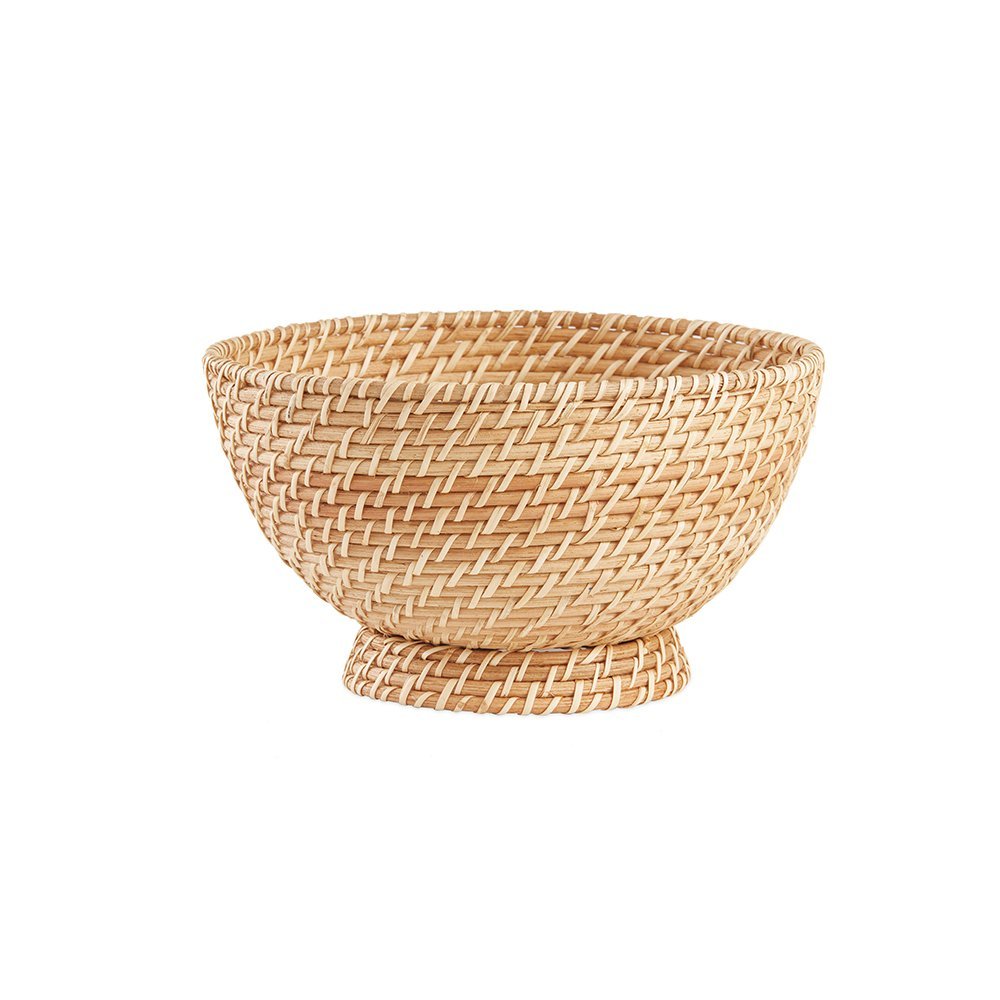 Cachepot ou Centro de Mesa em Rattan