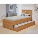 Ver imagem 2 de Bicama solteiro 100% Mdf Bianca Cimol Nature Bicama Bianca
