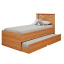 Ver imagem 1 de Bicama solteiro 100% Mdf Bianca Cimol Nature Bicama Bianca