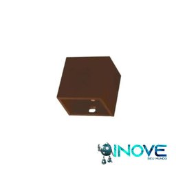 MINI ARANDELA FOCUS MARROM 2W LUZ AMARELA 150LM GAYA - 3