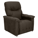 Ver imagem 4 de Poltrona Reclinável Verona Veludo Maserati Marrom 83x143cm para Sala e Descanso