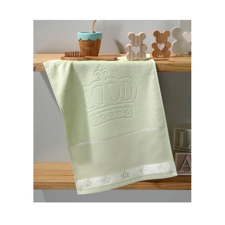 Toalha de Banho Velour para Bordar Baby Classic Dohler - Verde