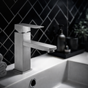 Ver imagem 2 de Torneira Acqua Metais Quadra 202 Banheiro Inox Monocomando
