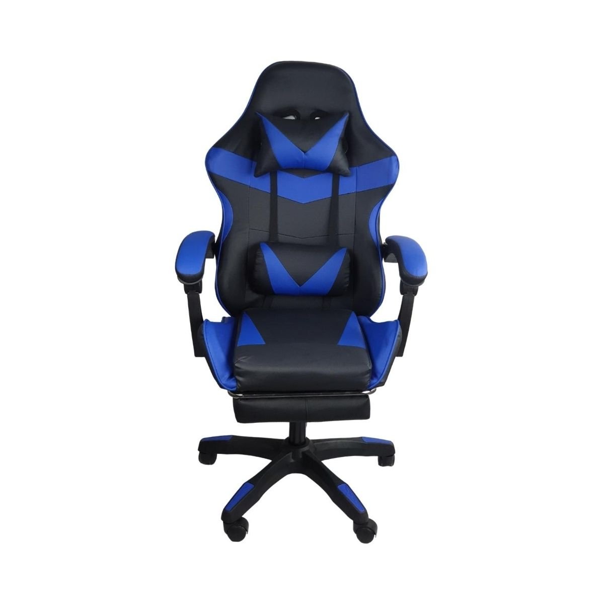 Cadeira Gamer Stillus Ergonômica com Apoio para Os Pés - Azul - 7