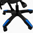 Ver imagem 5 de Cadeira Gamer Stillus Reclinável 120° com Apoio para Os Pés e Cabeça Azul