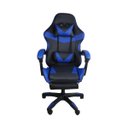 Ver imagem 3 de Cadeira Gamer Stillus Ergonômica com Apoio para Os Pés - Azul + E-book