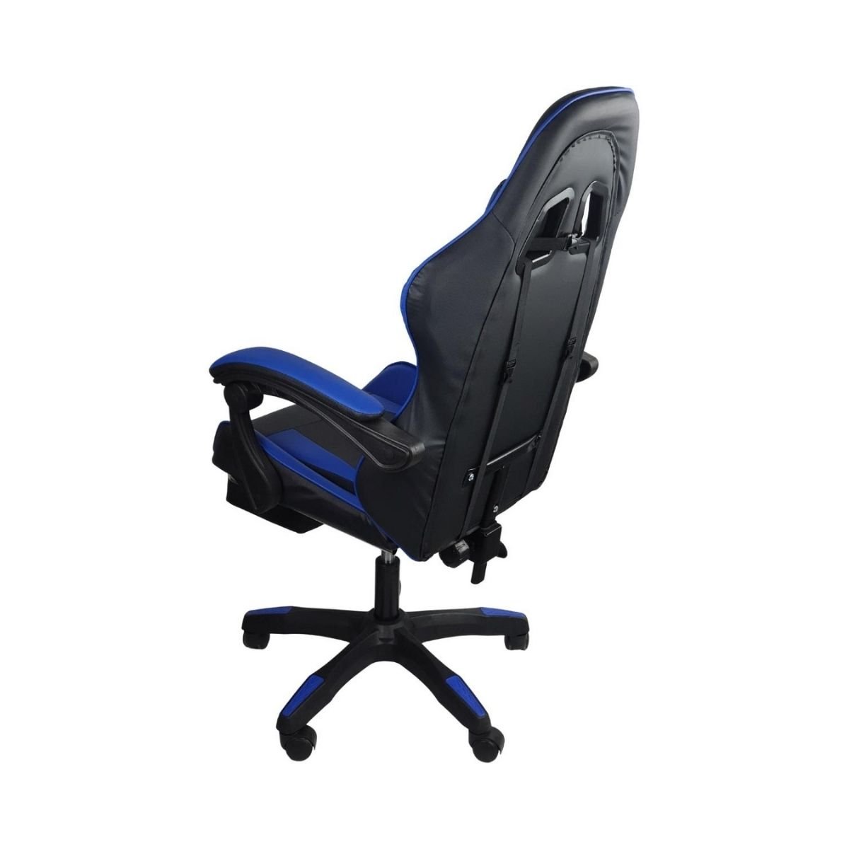 Cadeira Gamer Stillus Ergonômica com Apoio para Os Pés - Azul - 2