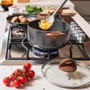 Ver imagem 7 de Conjunto de Panelas Antiaderente de Indução Ceramic Life Smart Plus Granito 5 Peças - Brinox 4774