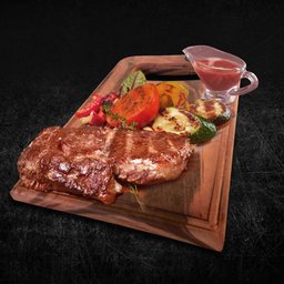 Tábua para Churrasco Gourmet Royal em Madeira Maciça com Pés Emborrachados - 4