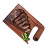 Tábua para Churrasco Gourmet Royal em Madeira Maciça com Pés Emborrachados - 5