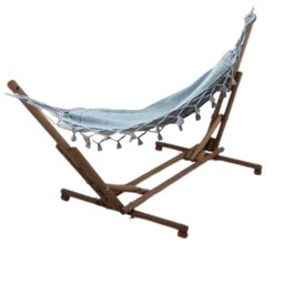 Suporte Rede Bebe + Rede Bebe Descanço Variedades Cores Cor:azul - 2
