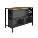 Ver imagem 1 de Mesa Bancada Gourmet Industrial 127cm P1034 Mel/grafite