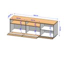 Ver imagem 4 de Rack para TV até 70 Polegadas 160cm Neo