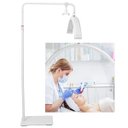 Ver imagem 1 de Luminaria Meia Lua Arco 50w Suporte Celular Led Ajustavel Estetica Maquiagem Salao Beleza Dentista L