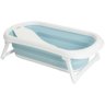 Banheira Infantil Dobrável Flex com Apoio de Banho Azul - Kiddo - 1