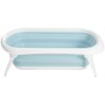 Banheira Infantil Dobrável Flex com Apoio de Banho Azul - Kiddo - 3