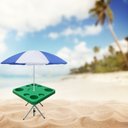 Ver mais imagens de Mesa Praia Petisqueira 44 cm e Sup. Guarda-Sol Chão Cores