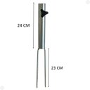 Ver imagem 7 de Mesa Praia Petisqueira 44 cm e Sup. Guarda-Sol Chão Cores