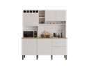 Ver imagem 2 de Kit Cozinha Salleto New Topazio (branco)