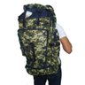 Mochila Camping Impermeavel 70L Camuflada Viagem Trilha Verde (BSL-21296-3) - 2