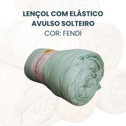 Lençol Avulso Solteiro de Malha Vivaldi Premium Sul Brasil:fendi - 2