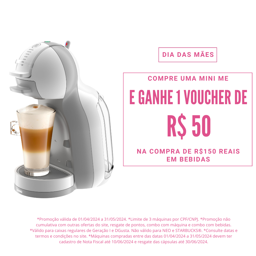 Cafeteira Nescafe Dolce Gusto Mini Me Branca Automática (220v) - 7