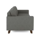 Ver imagem 7 de Sofá Sala de Estar Living 3 Lugares 280cm Presley Pés Madeira Veludo Cinza G52 - Gran Belo