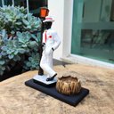 Ver imagem 5 de Zé Pelintra no Poste Porta Vela 15 Cm