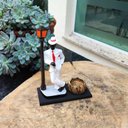 Ver imagem 7 de Zé Pelintra no Poste Porta Vela 15 Cm