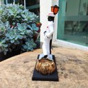 Ver imagem 4 de Zé Pelintra no Poste Porta Vela 15 Cm