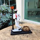 Ver imagem 1 de Zé Pelintra no Poste Porta Vela 15 Cm