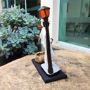 Ver imagem 2 de Zé Pelintra no Poste Porta Vela 15 Cm