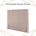 Ver imagem 5 de Cabeceira Casal 138 cm Madrid Veludo Rose Soon