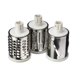 Ralador Fatiador de Verduras e Legumes Retrô 3 em 1 C/ Manivela - 1