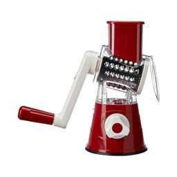 Ralador Fatiador de Verduras e Legumes Retrô 3 em 1 C/ Manivela - 3