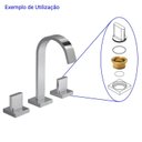 Ver imagem 4 de Porca Fixação Misturador Lavatório Deca 1191/1877 - 4032011