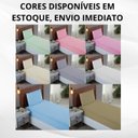Ver imagem 5 de Jogo de Lençol Solteiro Algodão 300 Fios 2 Peças Cama Box Infantil:rosa Bebe