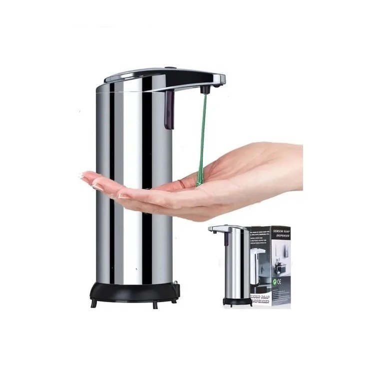 Dispenser Automatico Inox C/ Sensor Sabonete Álcool - Demima