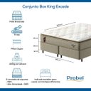 Ver imagem 2 de Conjunto Box King Mola Ensacada Probel Excede Premium