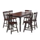 Ver imagem 1 de Mesa de Jantar com 6 Cadeiras Madeira Castanho Piratini
