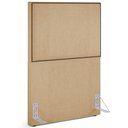 Ver imagem 1 de Cabeceira Cama Box Solteiro Com Tachas 100 cm Vicenza L02 Linho Bege Escuro - Lyam Decor