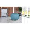 Ver imagem 2 de Puff Concha 60cm Veludo: Azul Turquesa