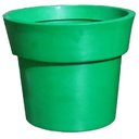 Ver imagem 1 de Vaso Planta Extra Grande 100x110 Ibiza Polietileno - VERDE BANDEIRA 011