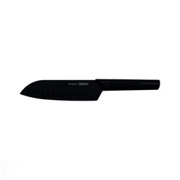 Faca Santoku Nygma com Lâmina em Aço Inox e Cabo de Polipropileno Texturizado Preto 7 - 1